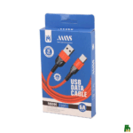 کابل تایپ سی فست شارژ MNS M020C 5A 1.1m